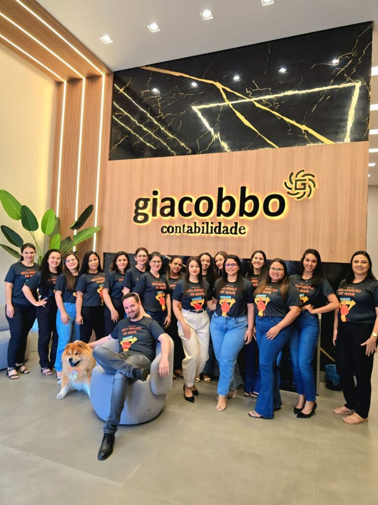 Equipe da Giacobbo Contabilidade atendendo produtor rural
