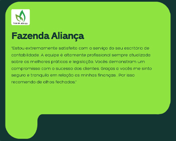 Fazenda Aliança – cliente Giacobbo Contabilidade